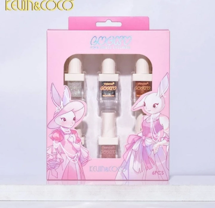 پک کادویی خط چشم گلیتری اورجینال کوین کوکو cevin&coco