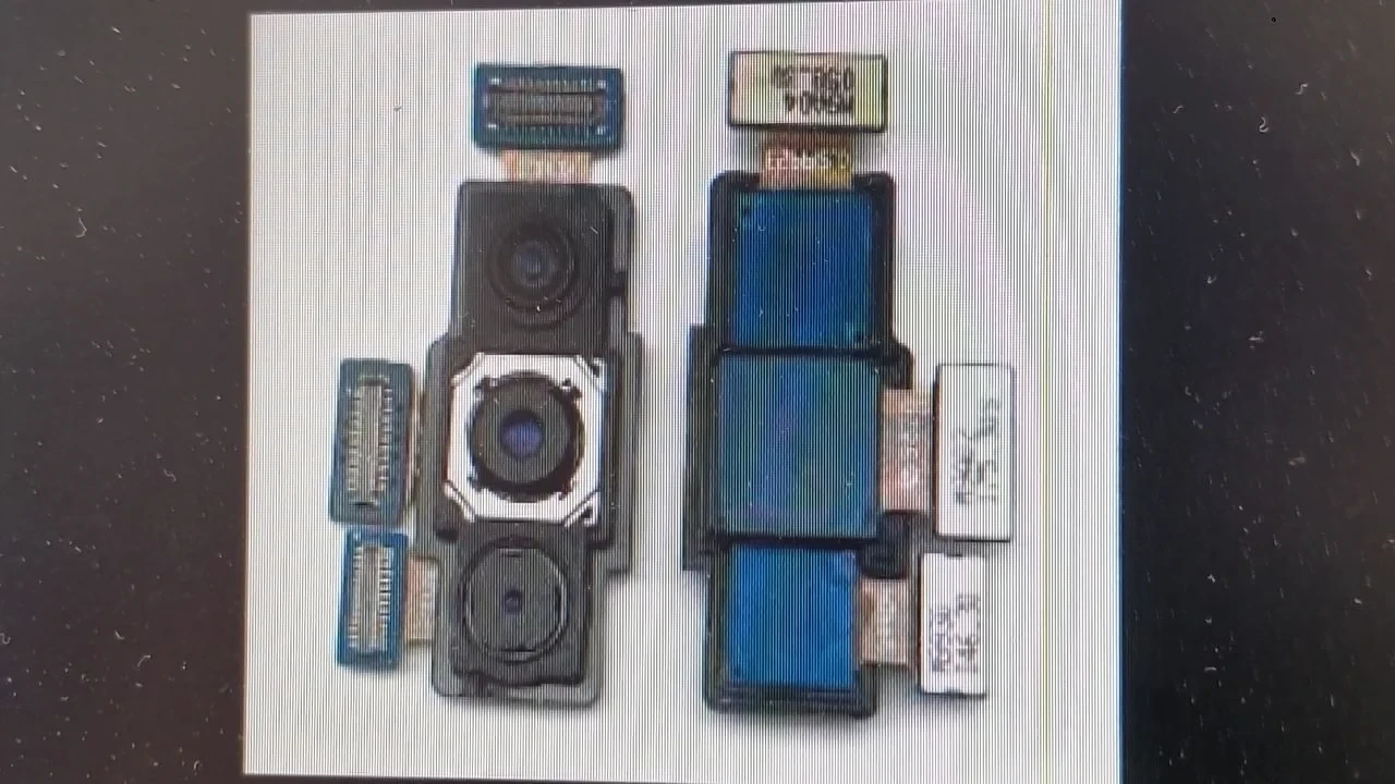 پک کامل دوربین اصلی روکار samsung a30s