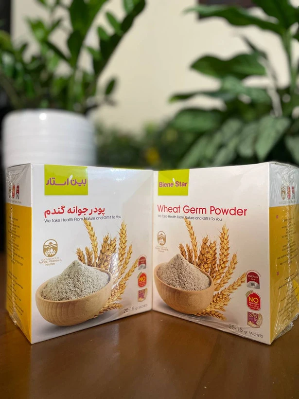 پک ۲ تایی پودر جوانه گندم بین استار