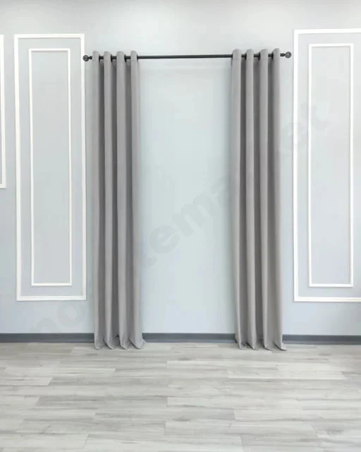 پک ۲عددی مخمل کالیفرنیا رنگ طوسی روشن