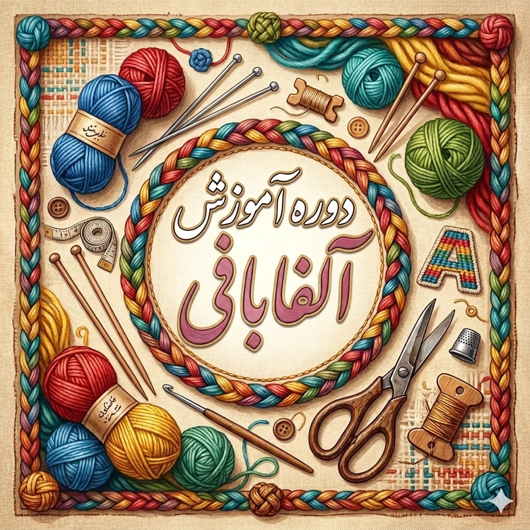 پکیج آموزش آلفا بافی