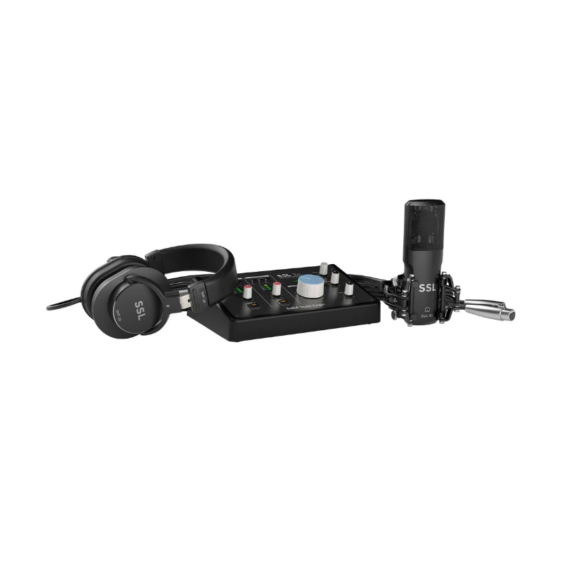 پکیج استودیویی SSL 2+ Recording PackSolid State Logic SSL 2 Plus Recording Pack