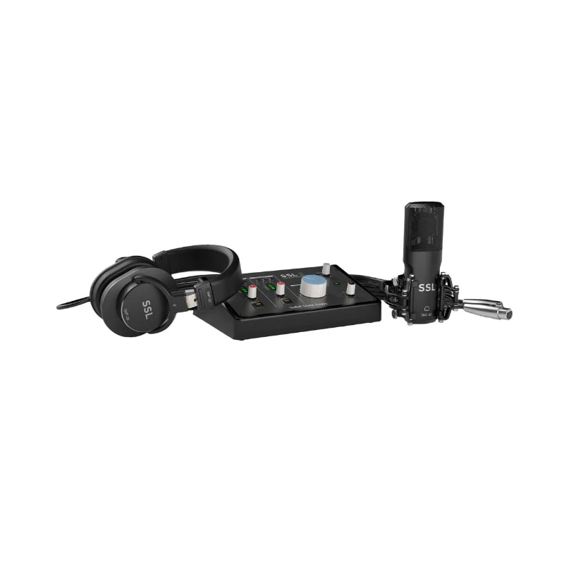 پکیج استودیویی SSL 2 Recording PackSolid State Logic SSL 2 Recording Pack