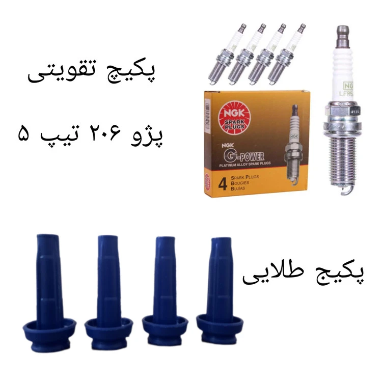 پکیج تقویت خودرو مناسب پژو ۲۰۶ تیپ ۵ ( پکیج طلایی )