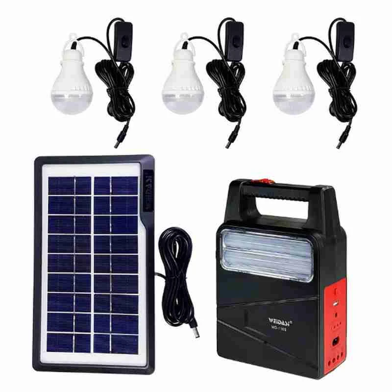 پکیج خورشیدی WD-1103 سیستم روشنایی
