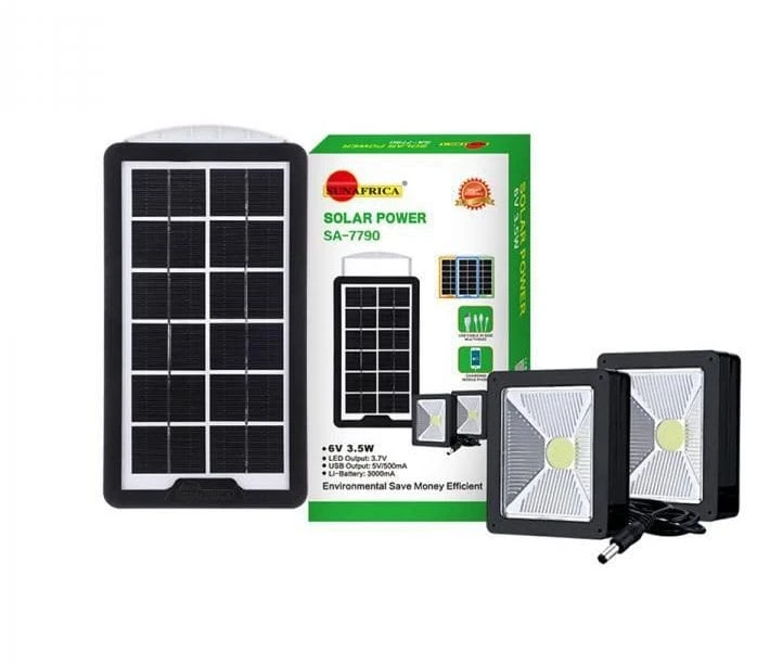 پکیج خورشیدی مدل SA-7790 سیستم روشنایی