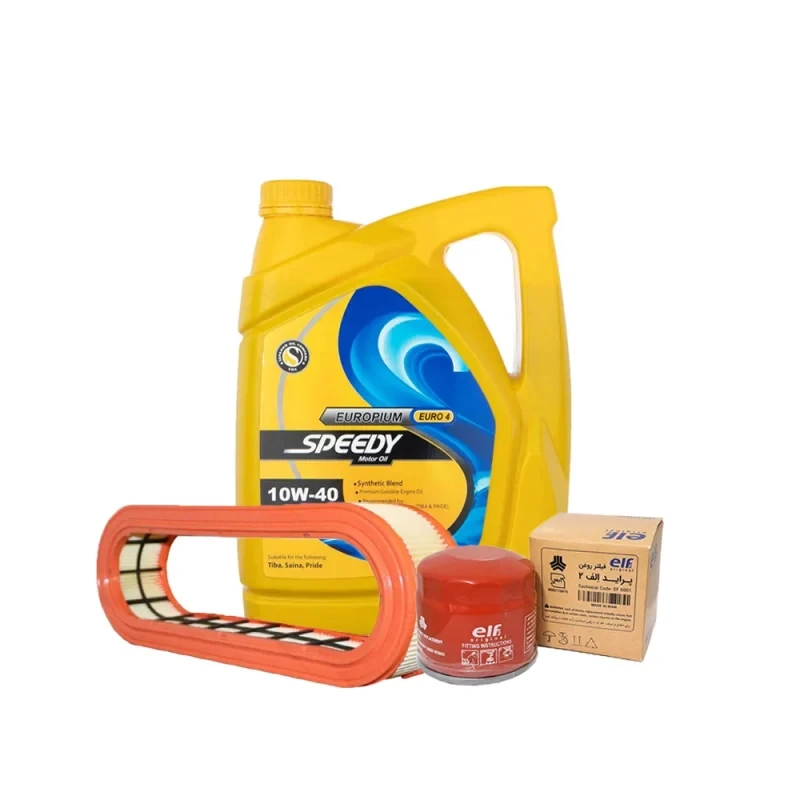 پکیج سرویس روغن تیبا،ساینا،کوییک