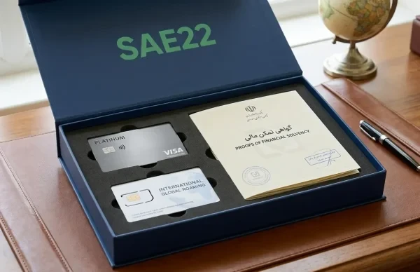 پکیج مهاجرتی SAE22 : سیم کارت و حساب بین المللی + تمکن مالی