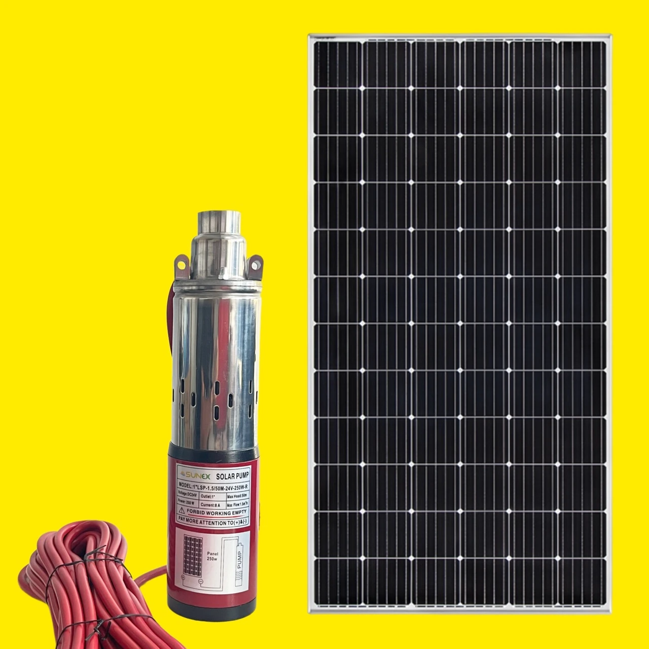 چراغ خیابانی خورشیدی ۵۰۰ وات رومکس ROMEX Solar Light