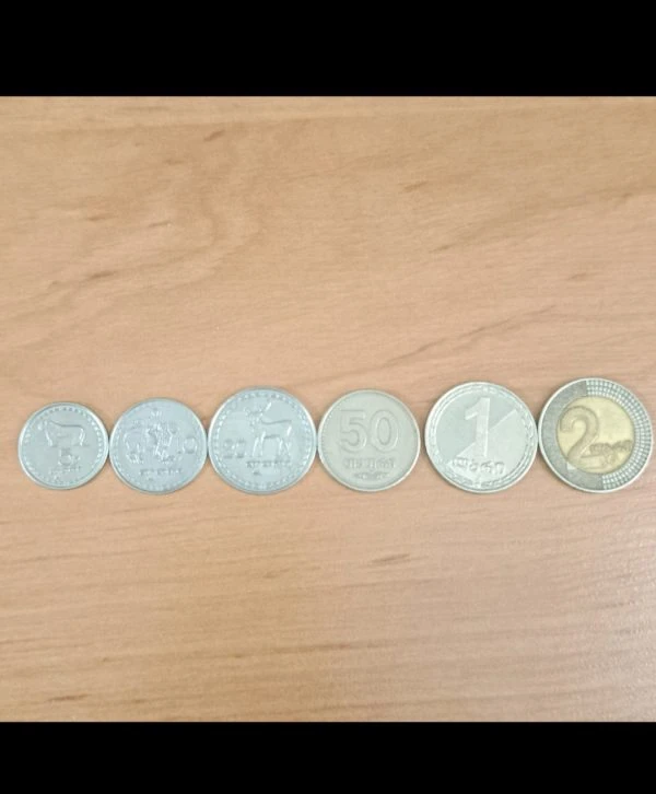 پکیج کامل سکه های گرجستان(کلکسیونی)