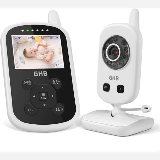 پیجر (دوربین و مانیتور اتاق کودک برند GHB مدل uu24 (پس کرایه)