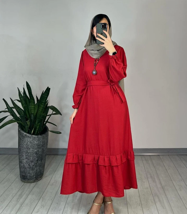 پیراهن بلند دل آرا 99529