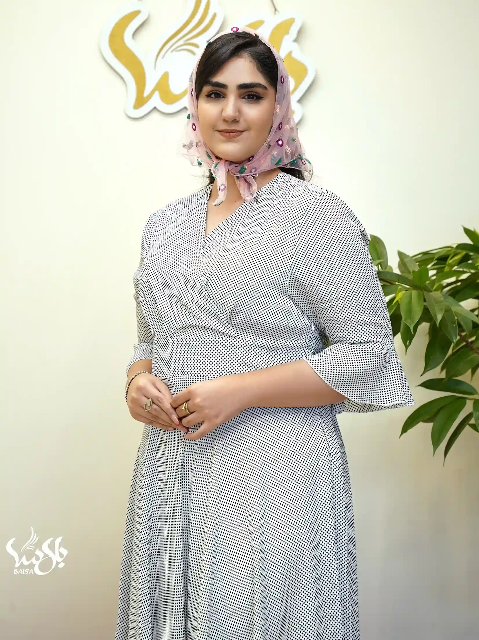 پیراهن دوریس کوتاه سایز بزرگ