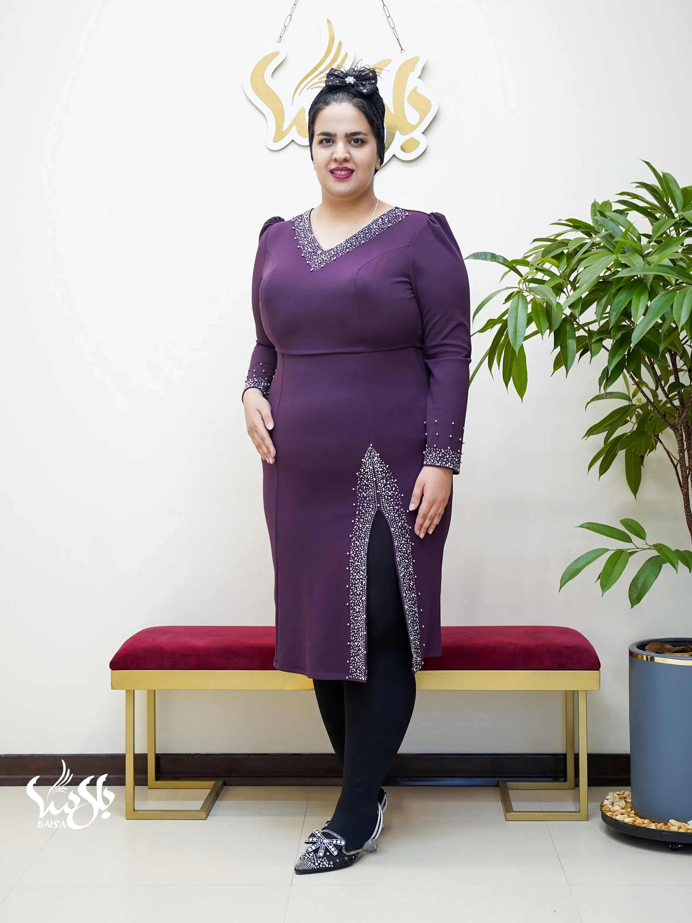 پیراهن روژان سایز بزرگ