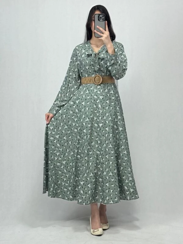 پیراهن زیرزانو الینا 👛