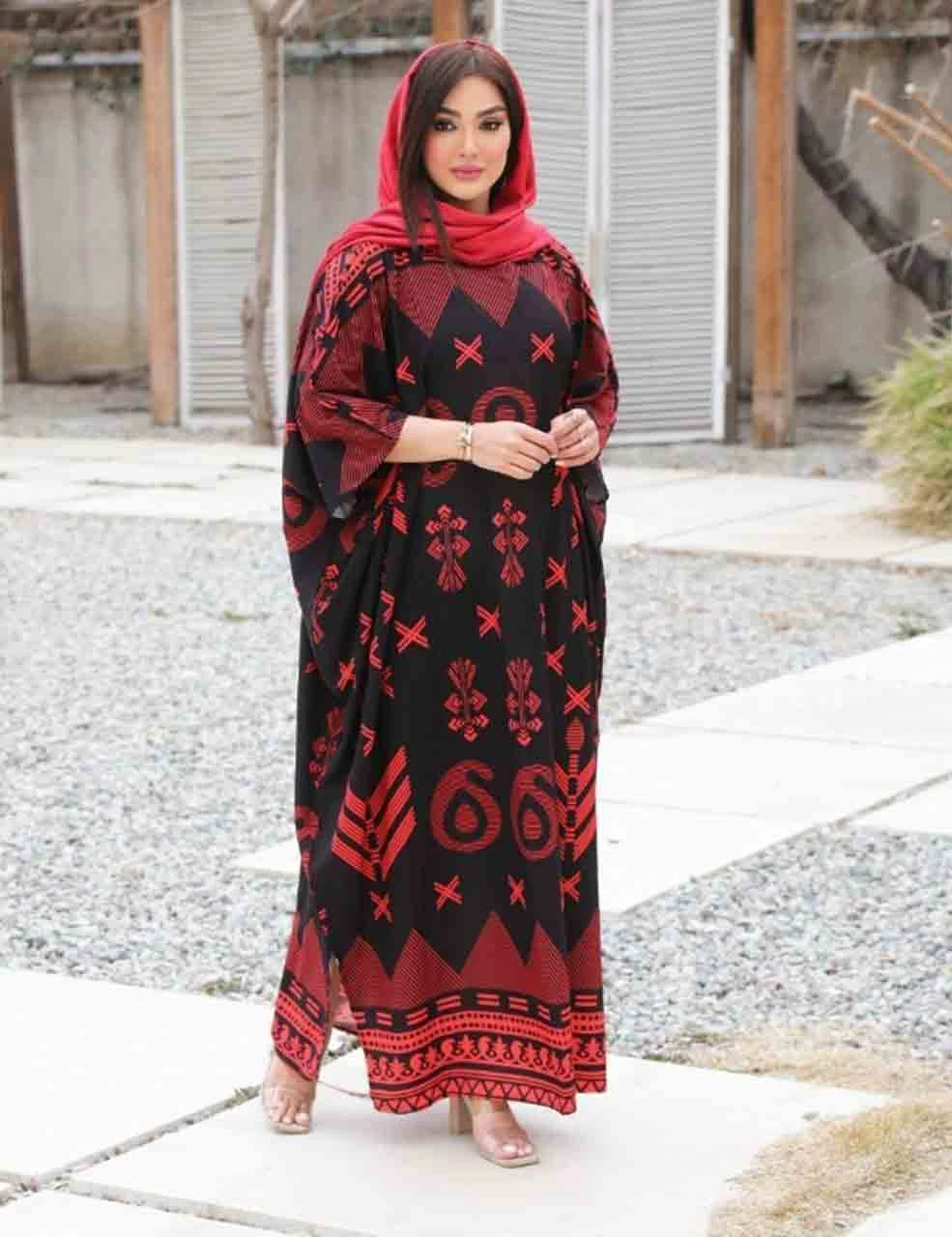 پیراهن ساحلی پانچ زنانه مدل فرناز_شیکان کده