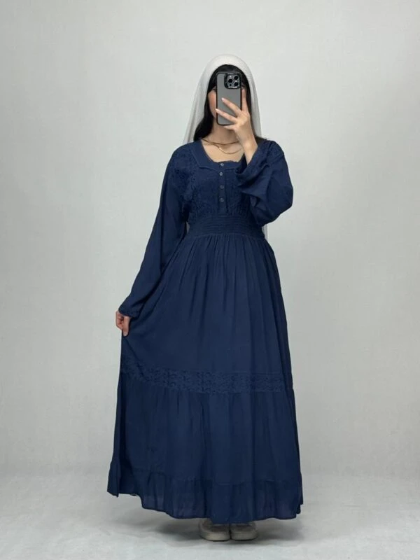 پیراهن سلین آستین بلند 👗