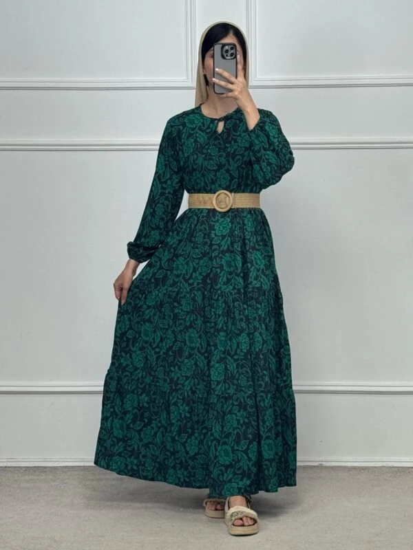 پیراهن سه چین توسکا 👗