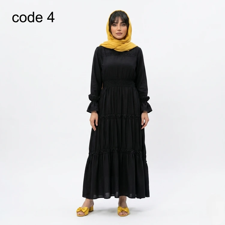 پیراهن صوفیا مدل ملینا علیدسا (ویژه محرم)