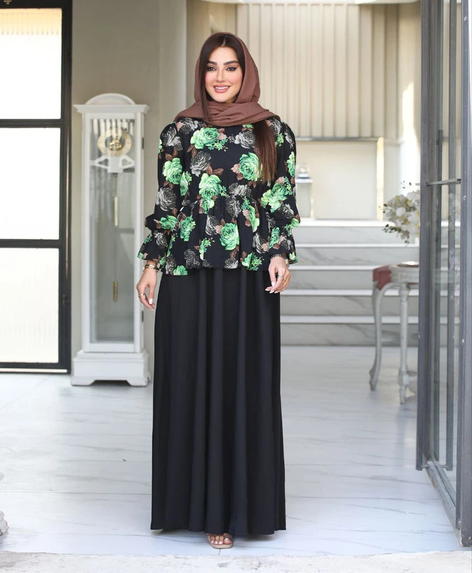 پیراهن طرح پریماه کد 83824