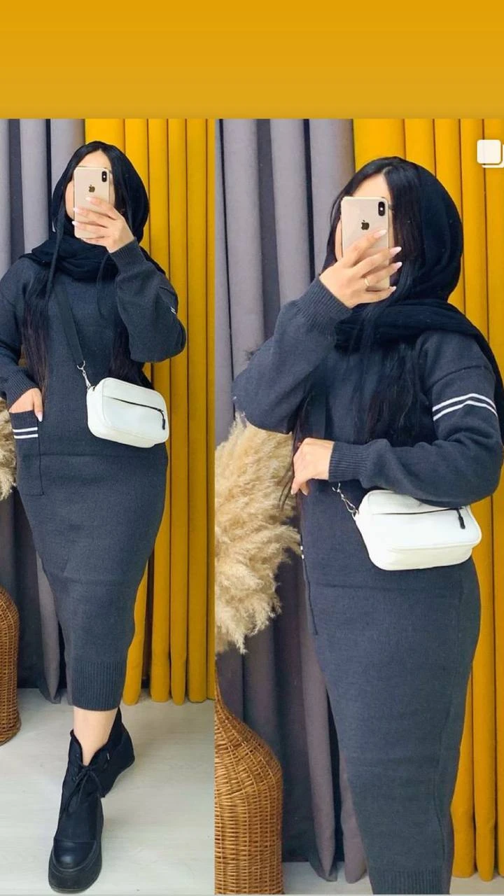 پیراهن ماکسی بافت