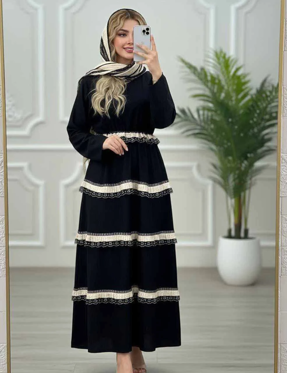 پیراهن ماکسی نیل ماه