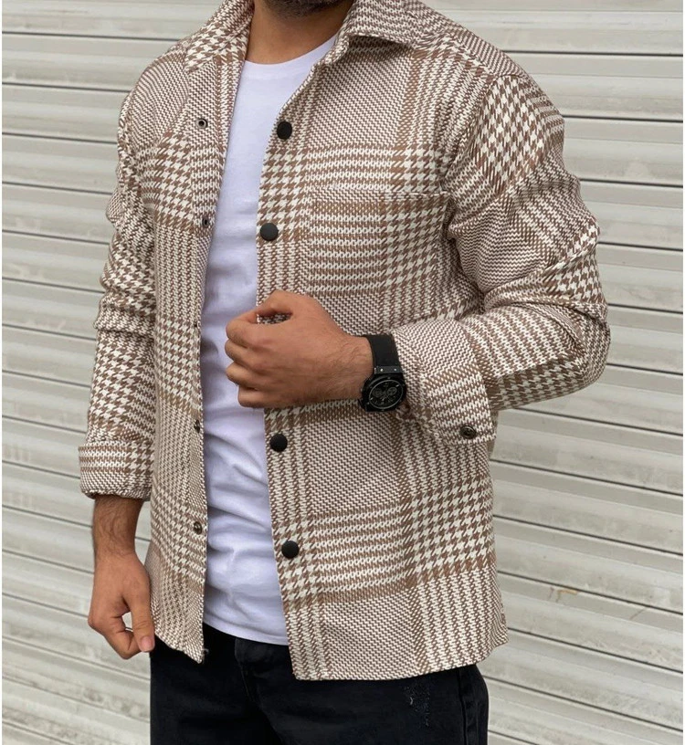 پیراهن مردانه پشمی کد 82714