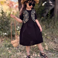 پیراهن مشکی مجلسی کد ۲۱۲۸