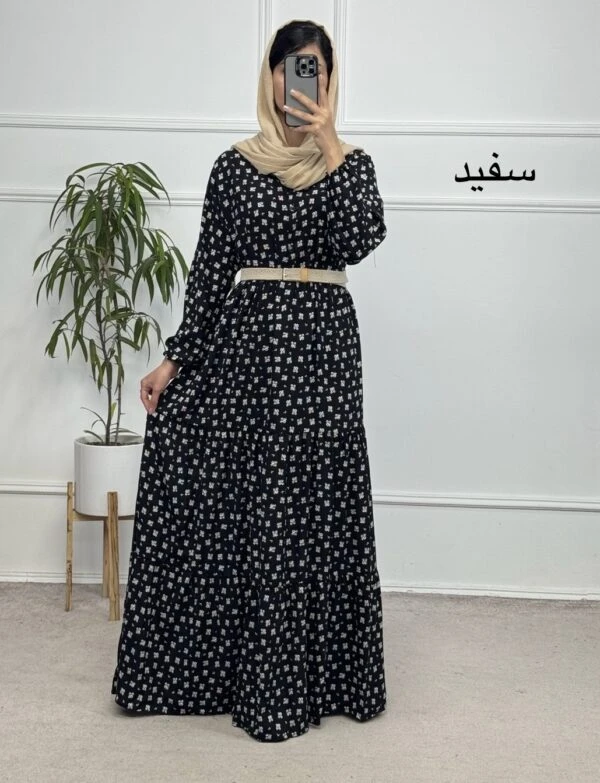 پیراهن نخ قواره دار راستا