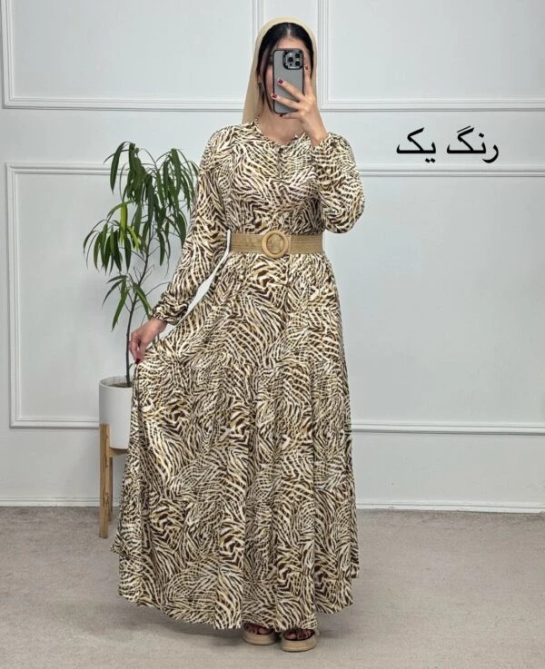 پیراهن نخ پلنگی کد 3