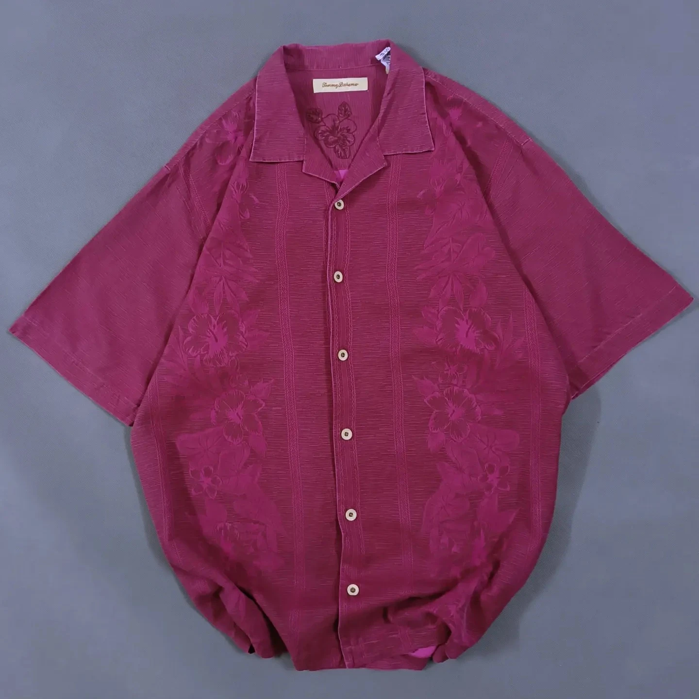 پیراهن هاوایی ابریشمی اورجینال برند Tommy Bahama