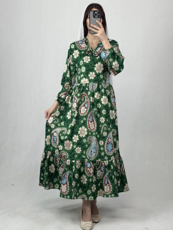 پیراهن چیندار پونه🌱
