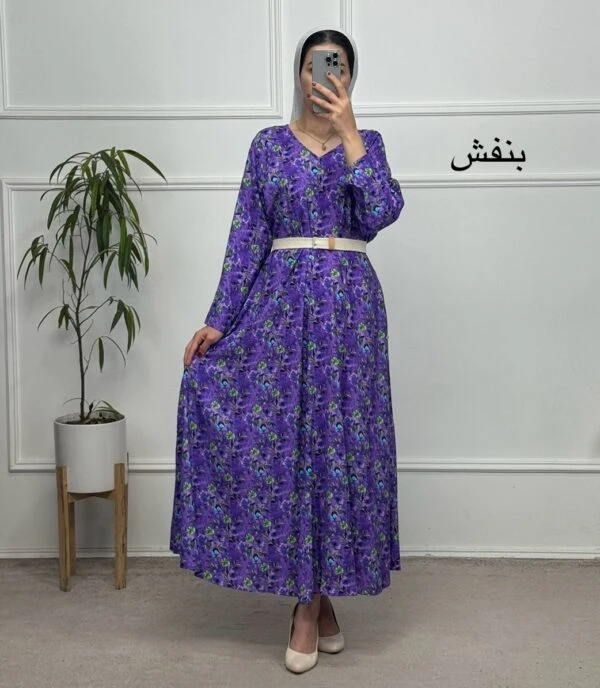 پیراهن کلوش نخی نازنین 🌈