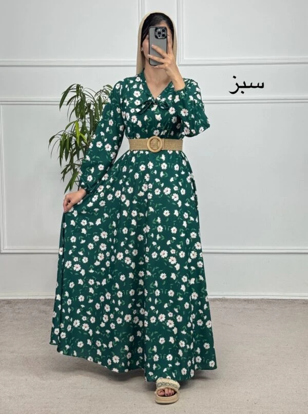 پیراهن کلوش نسترن 🌸