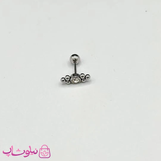 پیرسینگ گوش طرحدار استیل کد 31