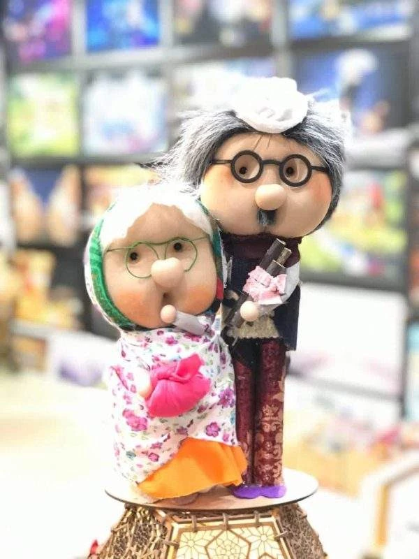 پیرمرد پیرزن سنتی