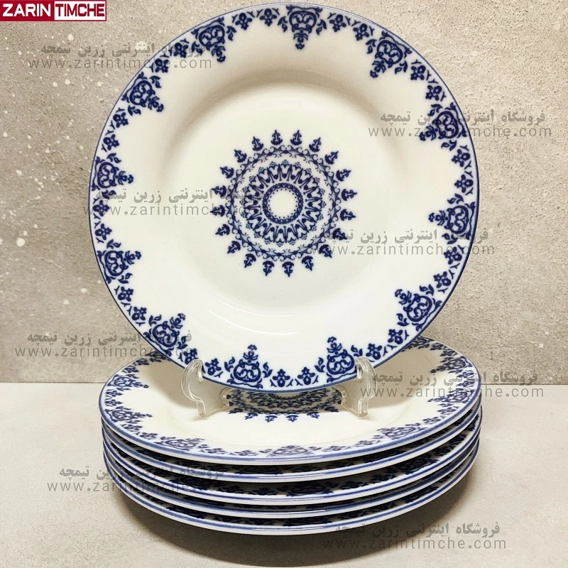 پیش دستی میوه خوری چینی زرین مدل سمرقند