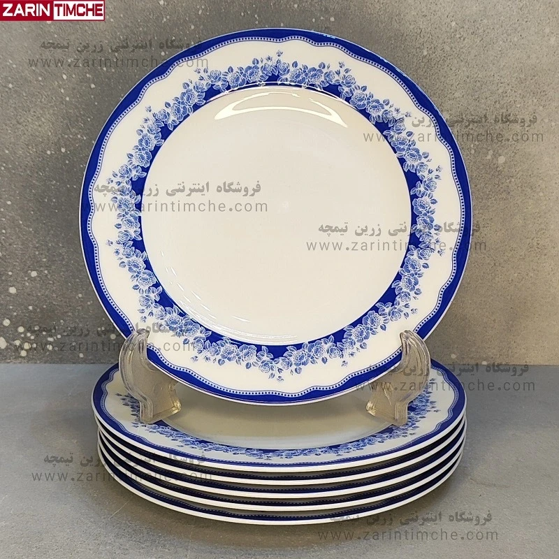 پیش دستی میوه خوری چینی زرین مدل ماهور