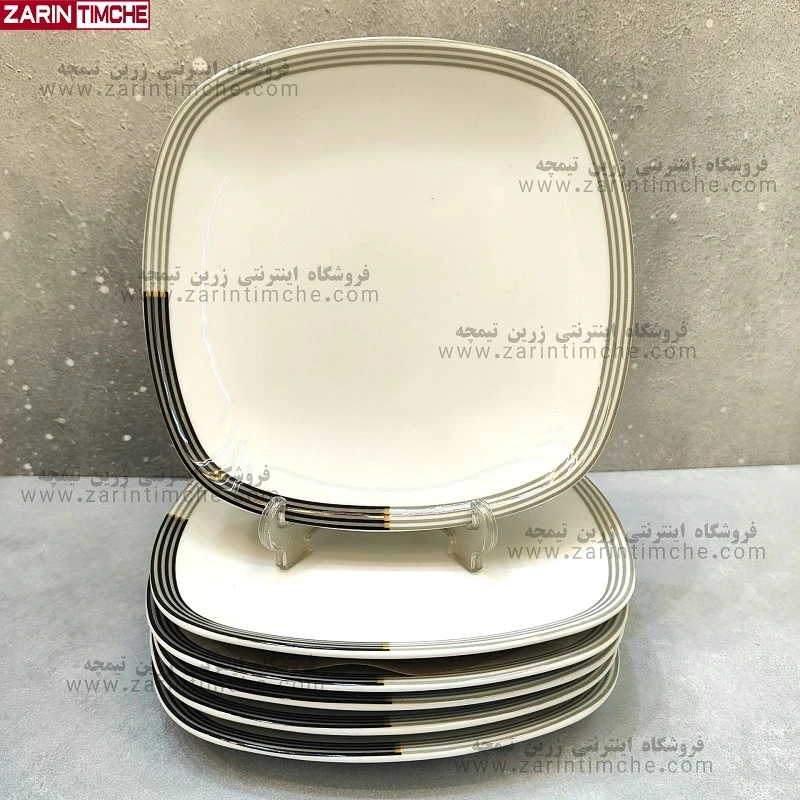 پیش دستی میوه خوری چینی زرین مدل وگاس اوریت