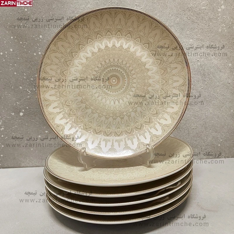 پیش دستی میوه خوری چینی لورین قالب سفیر مدل کارن