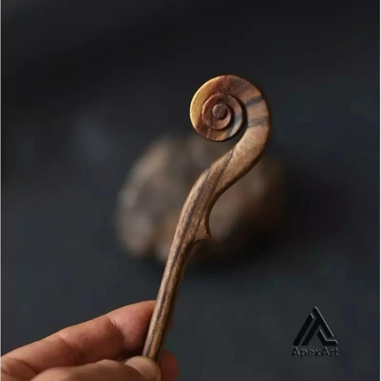 پین مو چوبی طرح ویولنسل