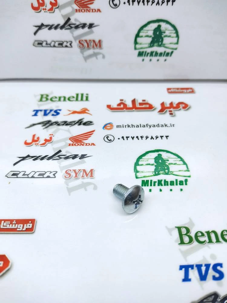 پیچ کله قارچی 4 سو 6 در 10