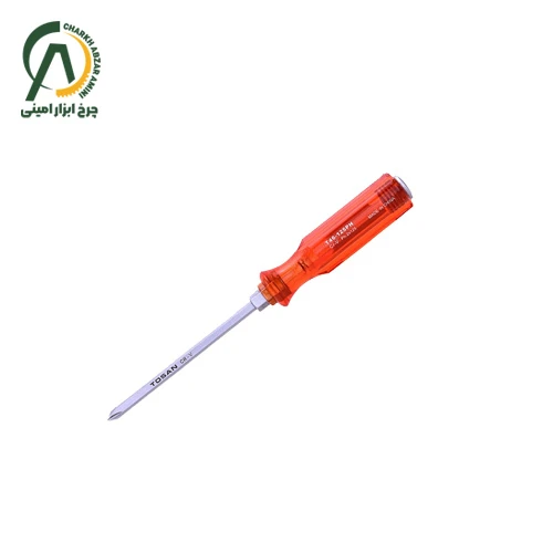 پیچ گوشتی 125*6 ضربه‌خور چهارسو توسن
