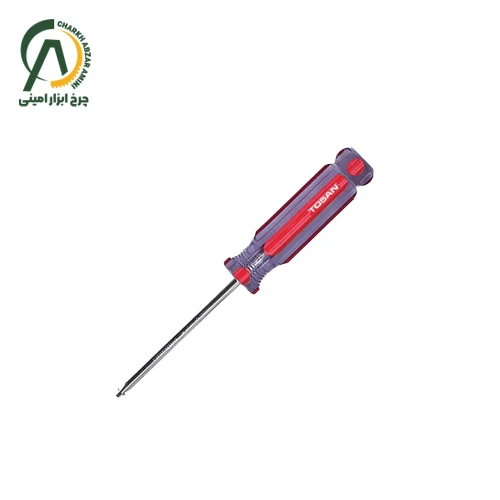 پیچ گوشتی 125*6 چهار سو کریستالی توسن مدل T906N-125PH