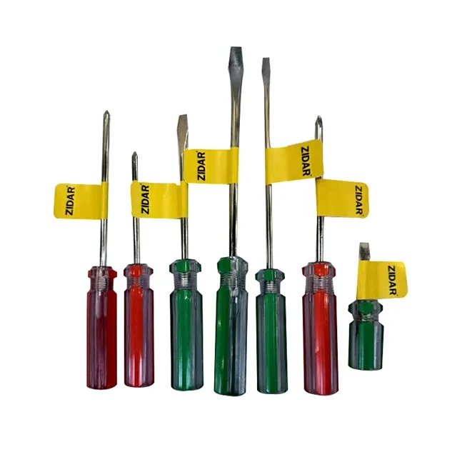 پیچ گوشتی زیدار بسته 7 عددی