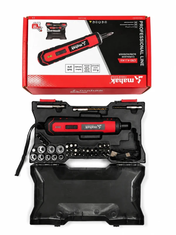 پیچ‌گوشتی شارژی محک مدل CSD‑4 LI KIT