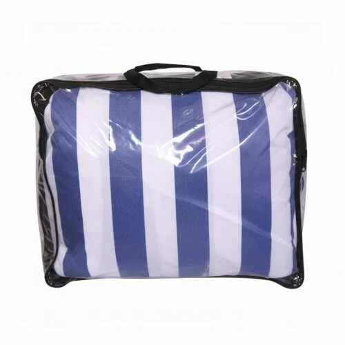 چادر ماشین ام وی ام x55 پرو مدل آبی راه راه ضدآب فابریکی