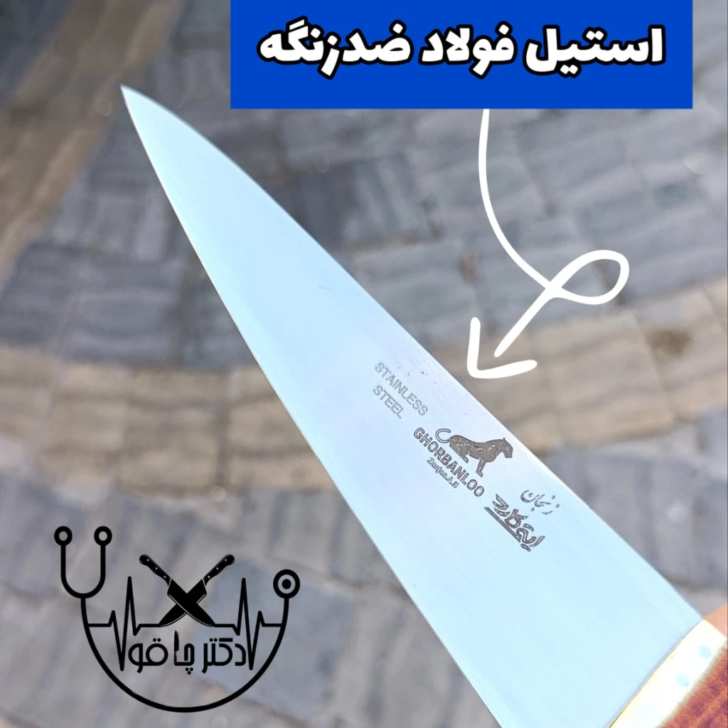 چاقو بیخسی ضدزنگ شیرنشان اصل زنجان