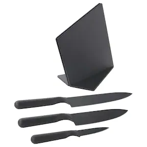 چاقو و نگهدارنده چاقو ایکیا IKEA JAMFORA