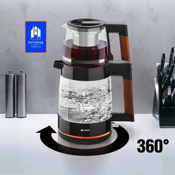 چای ساز اسنوا مدل STM-GS1650BK